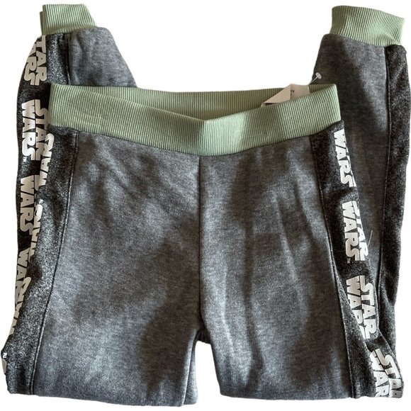 STAR WARS Big Boys' Hoodie and Pants Set Size 7 Grey/Green - Picture 11 of 12